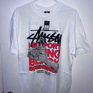 Stussy Virgil Abloh Off White Tee Size Large